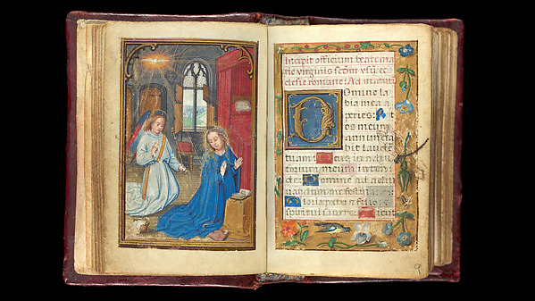 Illuminated page from a sixteenth-century Book of Hours